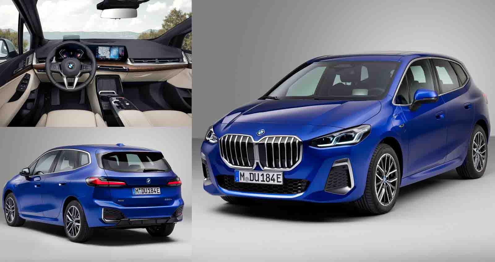 เปิดตัว BMW 2 Series Active Tourer พร้อมขุมพลัง เบนซิน – ดีเซล และ Plug-in Hybrid  ปรับปรุงทั้งภายนอก และ ภายใน