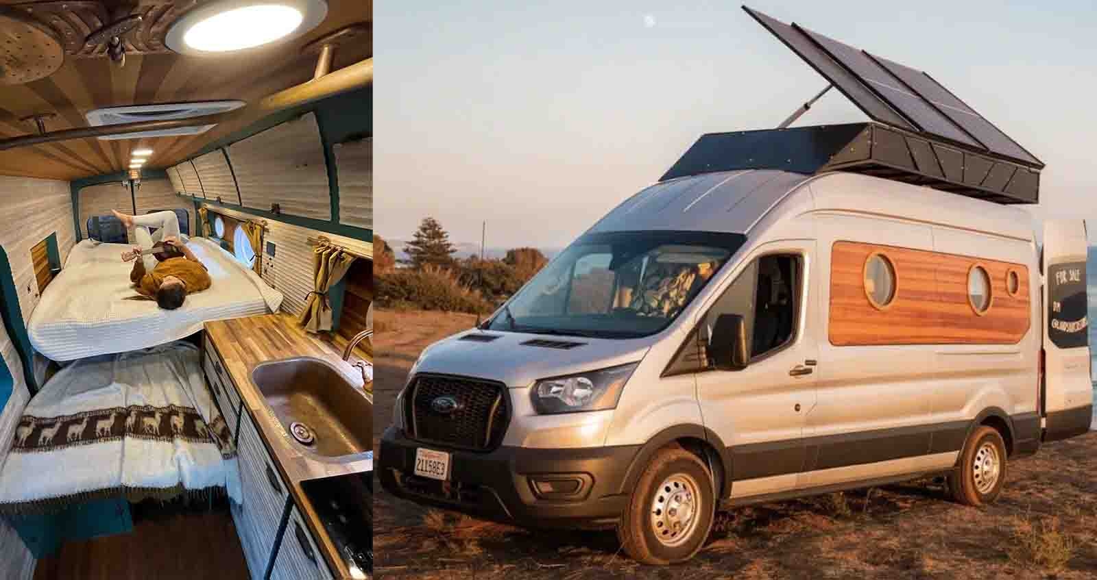 Ford Transit 350 Camper Van เอาใจสายแคมป์ โดย Landship