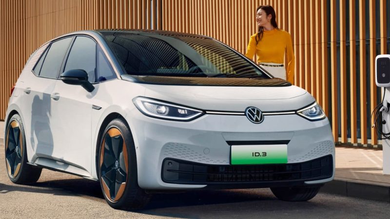 ราคาใหม่ในจีน 558,000 บาท Volkswagen ID.3 EV 450 กม./ชาร์จ CLTC