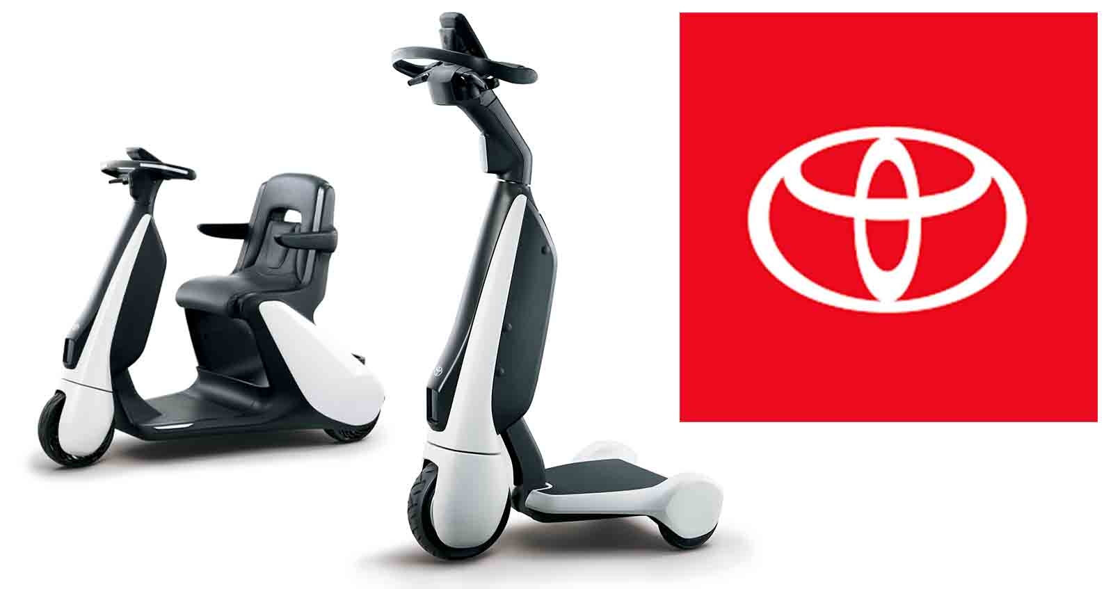 Toyota เปิดตัว สกู๊ตเตอร์ไฟฟ้า ราคา 100,000 บาท ในญี่ปุ่น