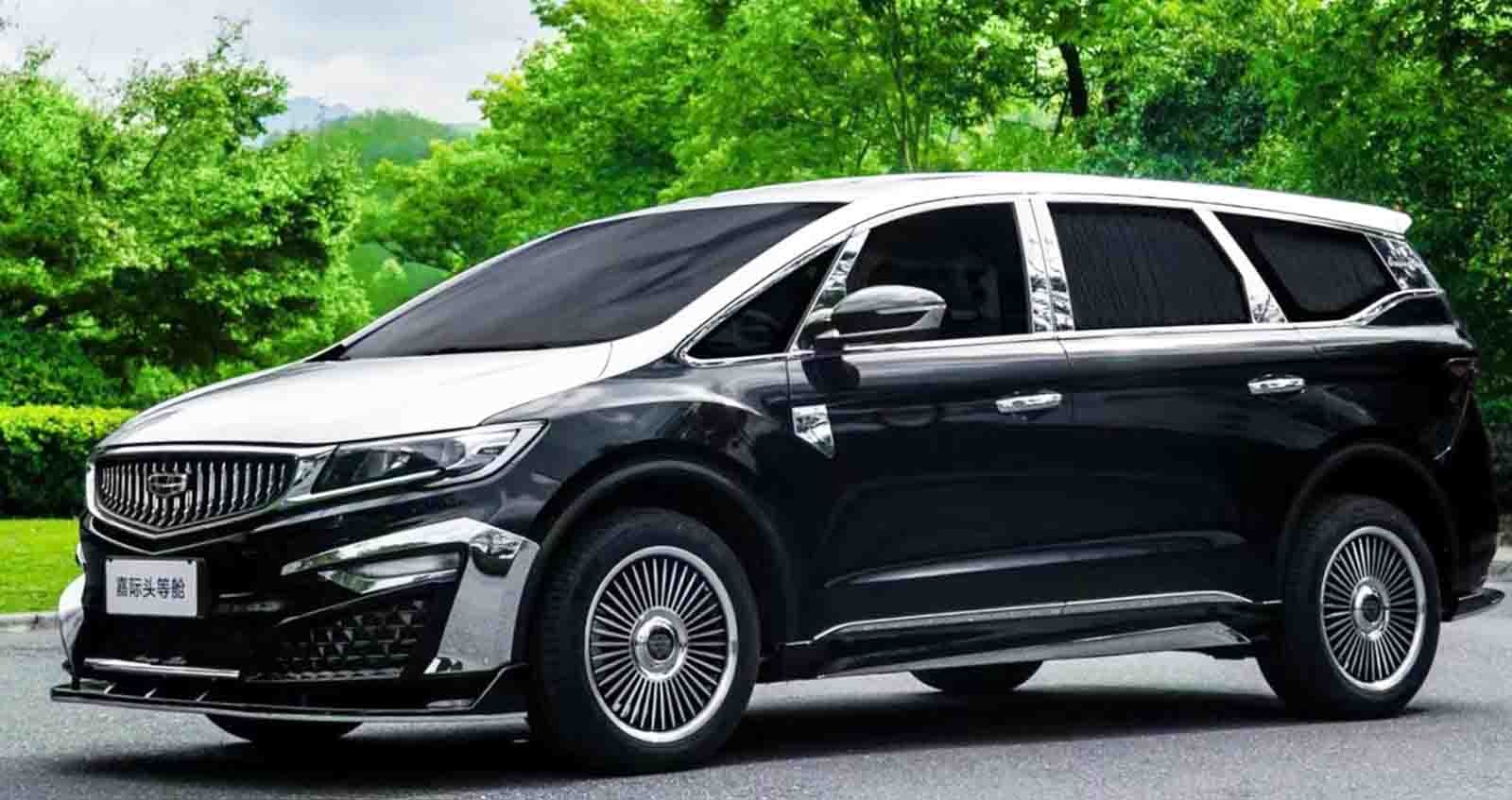 Geely Jiaji First Class MPV หรูก่อนเปิดตัวในจีน