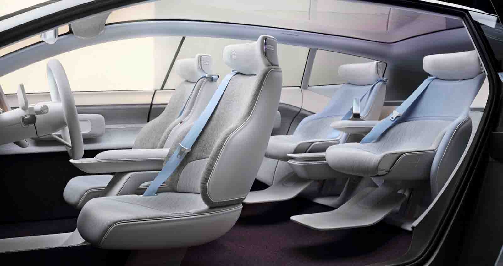 Volvo Concept Recharge เน้นออกแบบ ด้วยวัสดุที่ยั่งยืน เป็นมิตรต่อสิ่งแวดล้อม