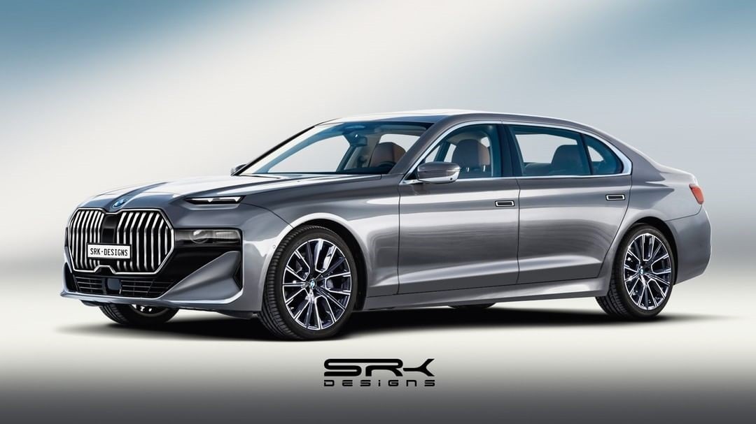 BMW 7 Series ใหม่ ภาพเรนเดอร์ อิงจากรถทดสอบวิ่ง และ โฉมปัจจุบัน