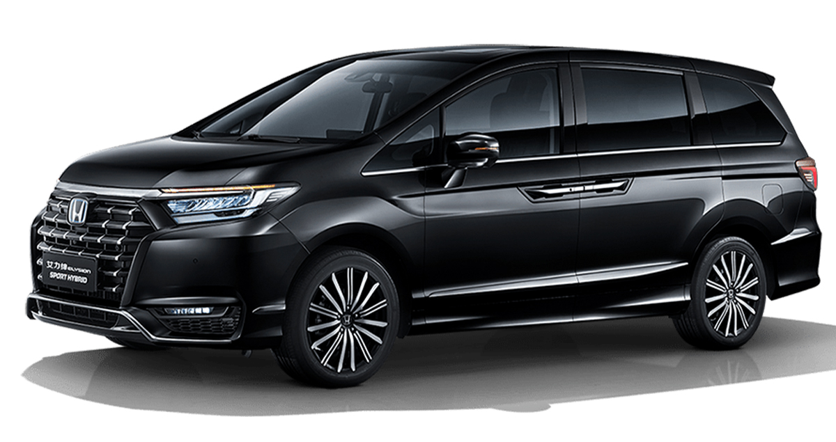 Honda Elysion Hybrid MPV Black Jazz ราคา 1.35 – 1.60 ล้านบาทในจีน