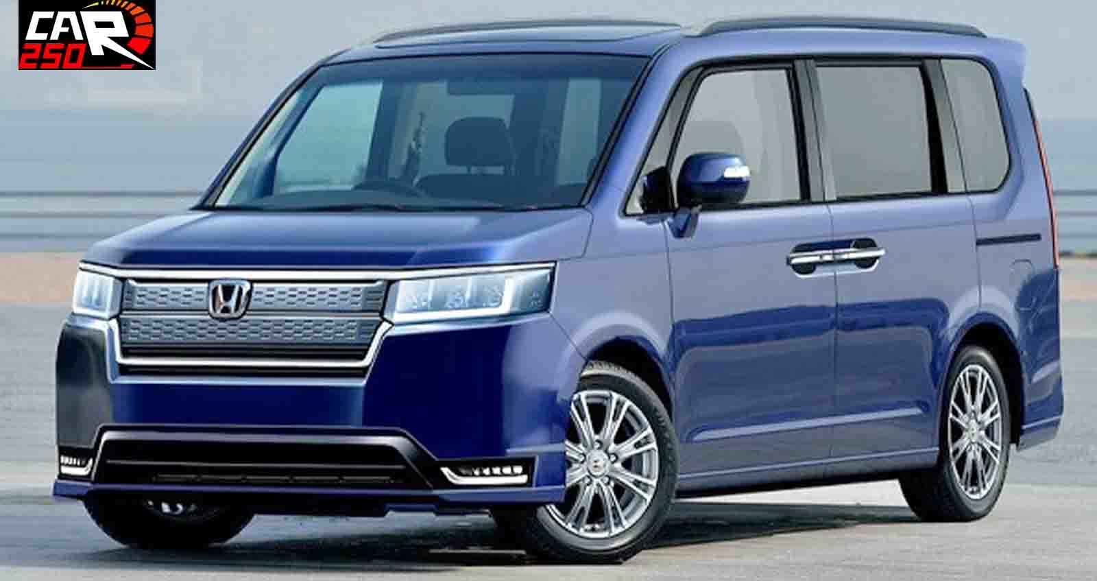 Honda StepWGN MPV ภาพเรนเดอร์ อิงจากทีเซอร์ ก่อนเปิดตัว 7 มกราคม 2022