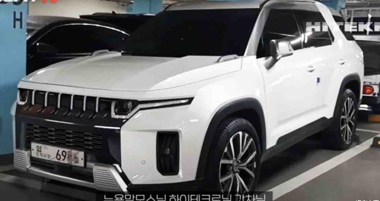 ภาพคันจริง SsangYong J100 SUV ขนาดเล็ก