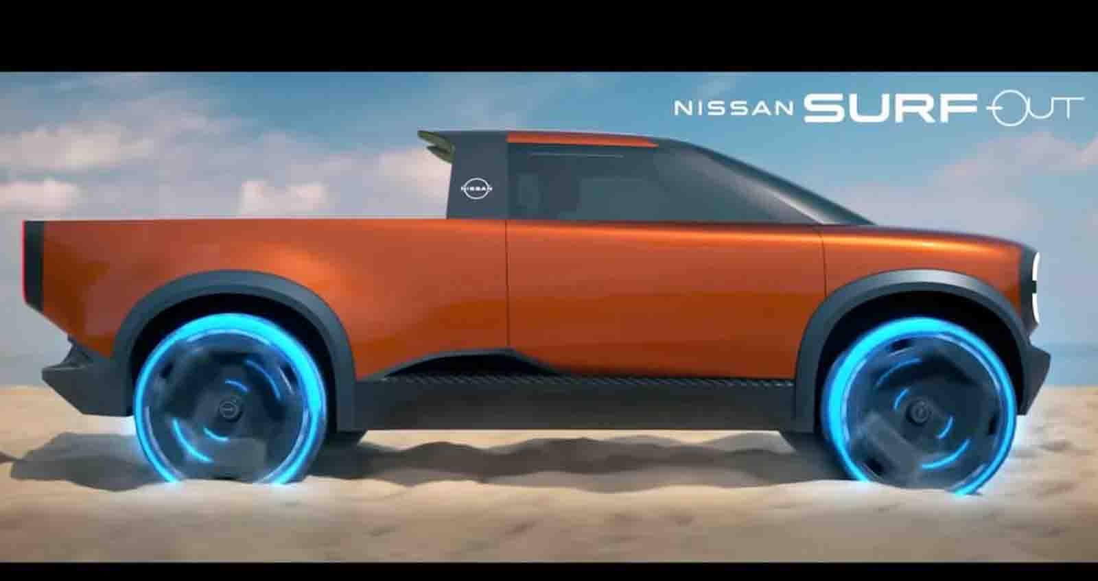 Nissan Surf-Out กระบะไฟฟ้า ที่จะมาพร้อม แบตเตอรี่โซลิดสเตต