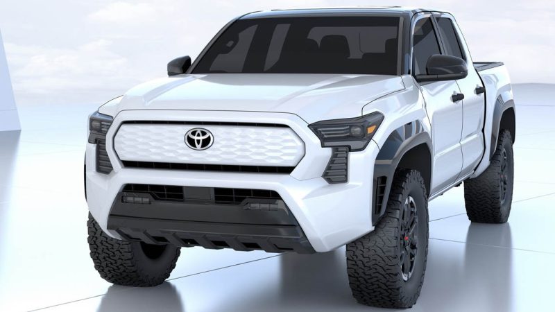 TOYOTA กำลังพัฒนากระบะไฟฟ้าขนาดใหญ่ เพื่อแข่งขัน  Hummer EV , F-150 Lightning , Rivian R1T , Tesla Cybertruck ,Silverado EV