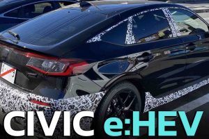 ทดสอบวิ่ง HONDA CIVIC e:HEV ไฮบริดใหม่ บนตัวถัง Hatchback ก่อนขายญี่ปุ่น