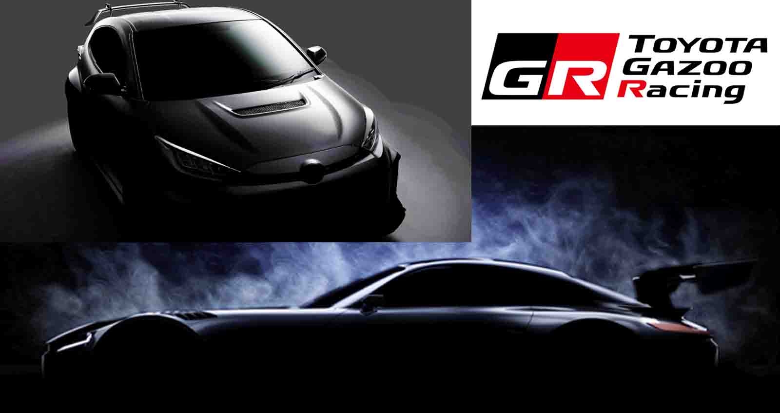 TOYOTA เผยทีเซอร์ GR YARIS Rally1 ใหม่ และ GR GT3 Concept