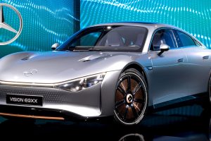 เปิดตัว Mercedes EQXX Concept  ไฟฟ้า 1,000 กม./ชาร์จ พร้อมจอ 47.5 นิ้ว 8K