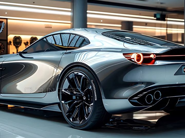 MAZDA RX-9 มาพร้อมเครื่องยนต์โรตารีเจเนอเรชันใหม่ SKYACTIV-R เปิดตัวปีหน้า * ภาพในจินตนาการ