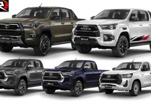รวมราคา TOYOTA Hilux Revo ไฮลักซ์ รีโว้ ใหม่ 2021-2022  ตารางผ่อนดาวน์