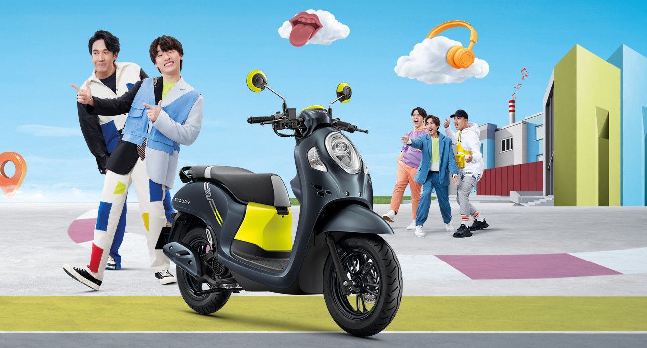 Honda SCOOPY ใหม่ ตารางราคาผ่อนดาวน์ 2021-2022