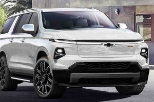 Chevrolet Suburban Full Size SUV EV ในจินตนาการ