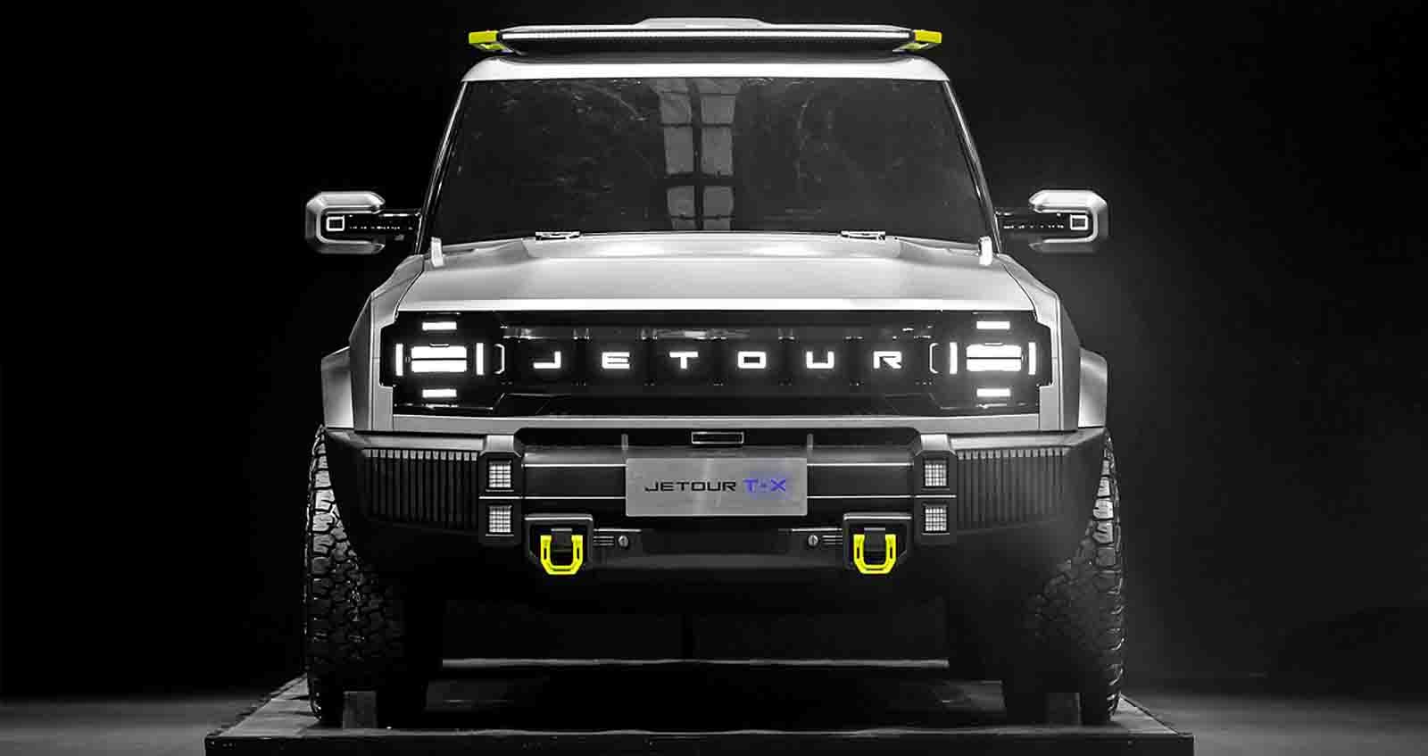 Jetour T-X Concept เอาใจสายออฟโรต พร้อมการออกแบบกลิ่นอาย  Land Rover Defender