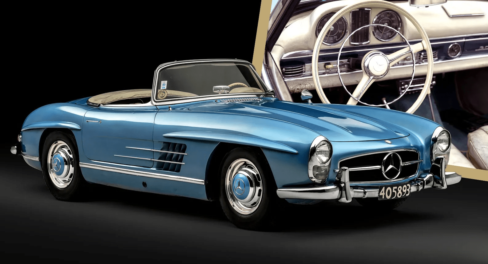 เปิดขายแล้ว Mercedes-Benz 300SL Gullwing คาดราคาสูงถึง 400 ล้านบาท