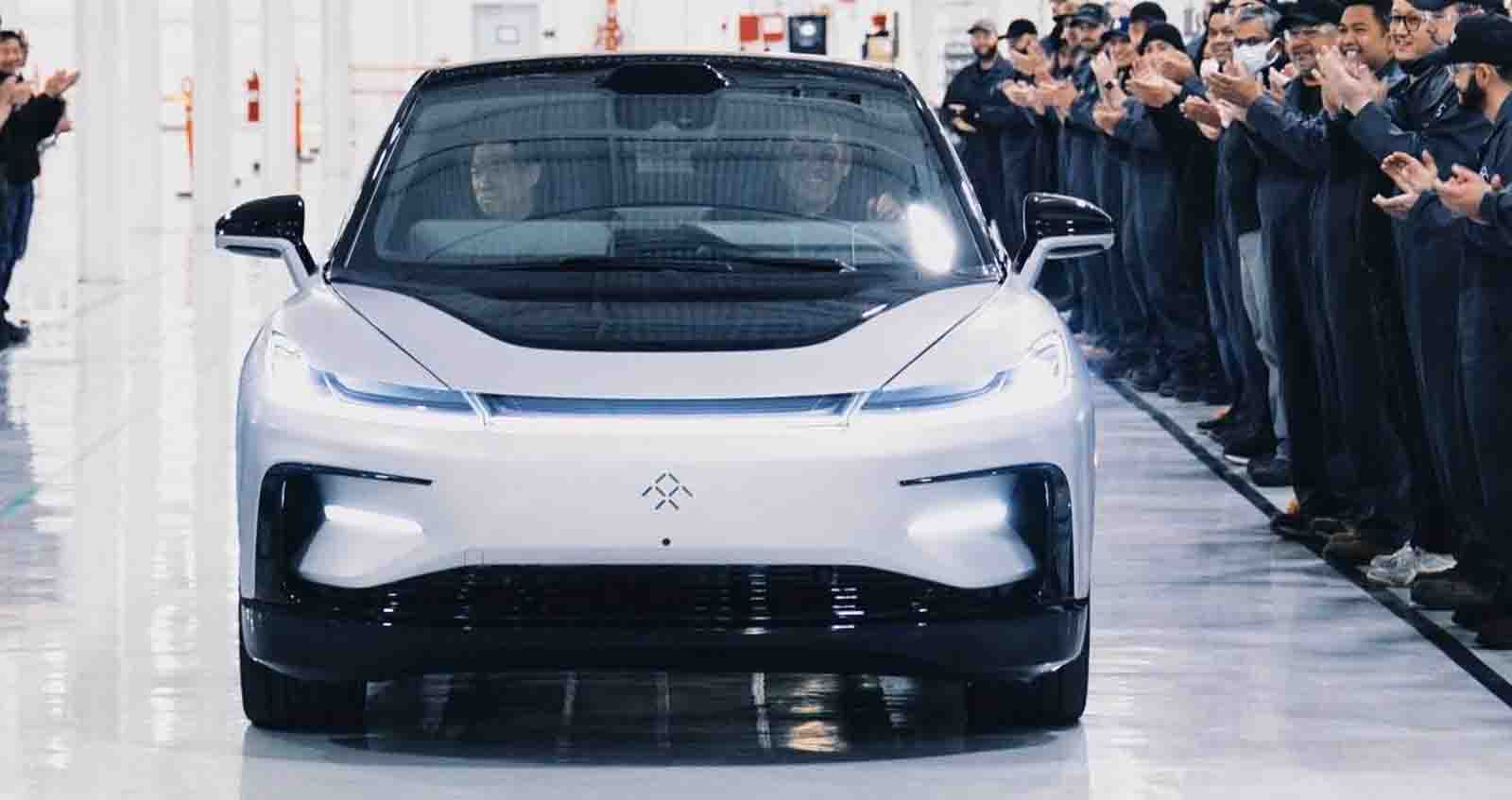 เดินสายการผลิต Faraday Future FF 91 EV 700 กม./ชาร์จ