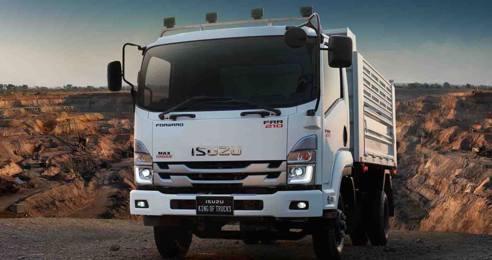 ISUZU FRR รถบรรทุก 6 ล้อ ขนาด 210 แรงม้า และ 190 แรงม้า