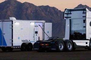 Nikola MCT สถานีชาร์จแบบเคลื่อนที่ กำลังชาร์จ 175kW สำหรับรถบรรทุกไฟฟ้า