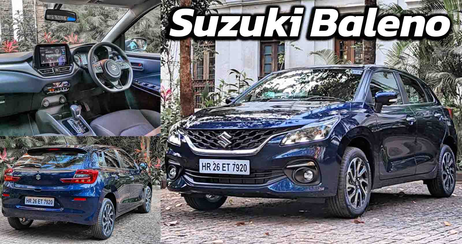 ภาพคันจริง Suzuki Baleno ราคา 273,000 – 409,000 บาท ในอินเดีย