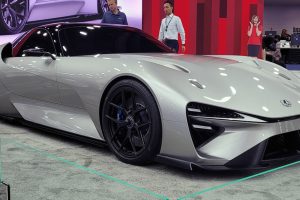 ภาพคันจริง Lexus Electrified Sport 700 กม./ชาร์จ ในงาน ดีทรอยต์ ออโต้โชว์ 2022