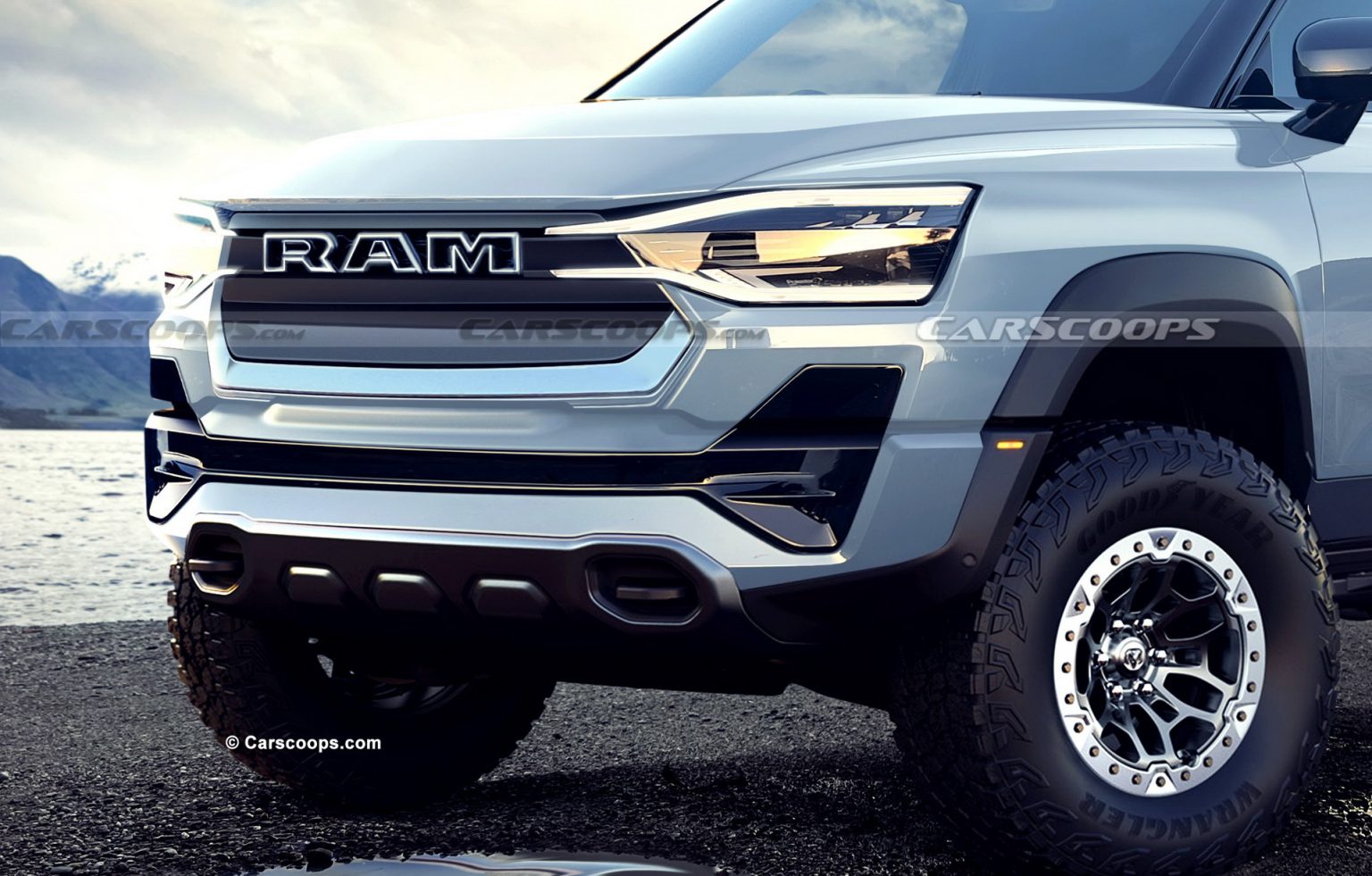 เปลี่ยนแผน เปิดตัว 5 ม.ค.2023 Ram Revolution EV กระบะไฟฟ้ายักษ์ 800 กม.