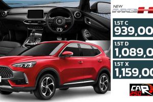 MG HS เอ็มจี เอชเอส ไมเนอร์เช้นจ์ ราคาเริ่ม 939,000 บาท ตารางผ่อนดาวน์ 2022-2023 ใหม่