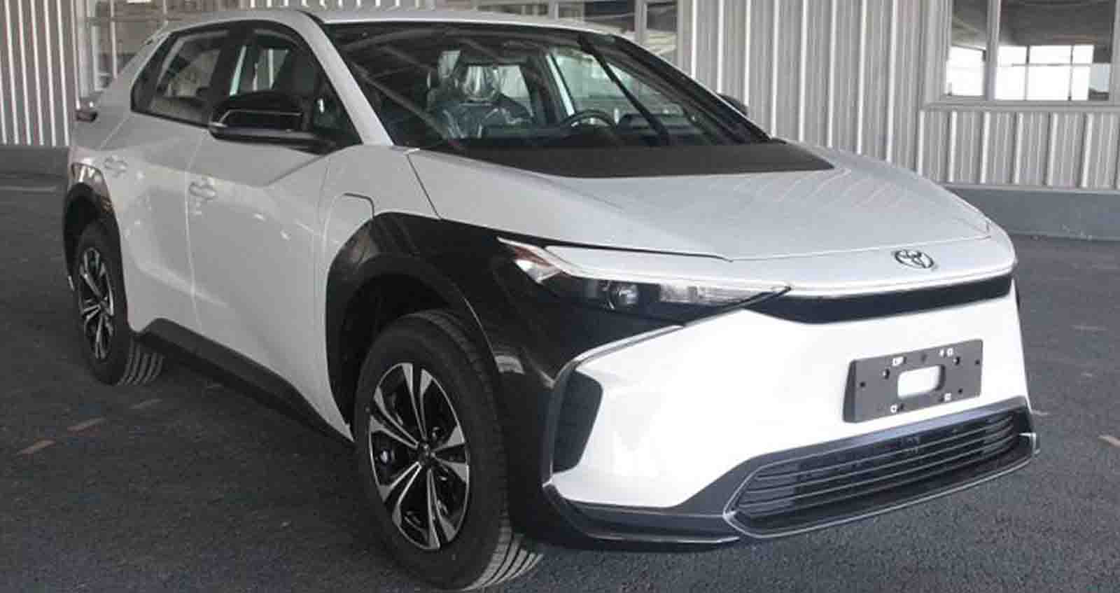 สิทธิบัตรคันจริง FAW Toyota bZ4X ก่อนเปิดขายในจีน เดือนหน้า