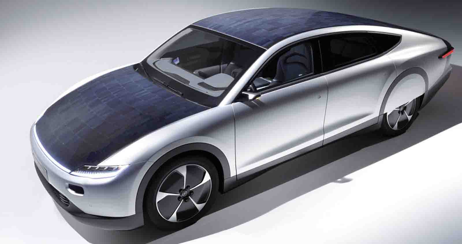 รถยนต์พลังงานแสงอาทิตย์ โซล่าเซลล์ อีกทางเลือกแห่งอนาคต EVs
