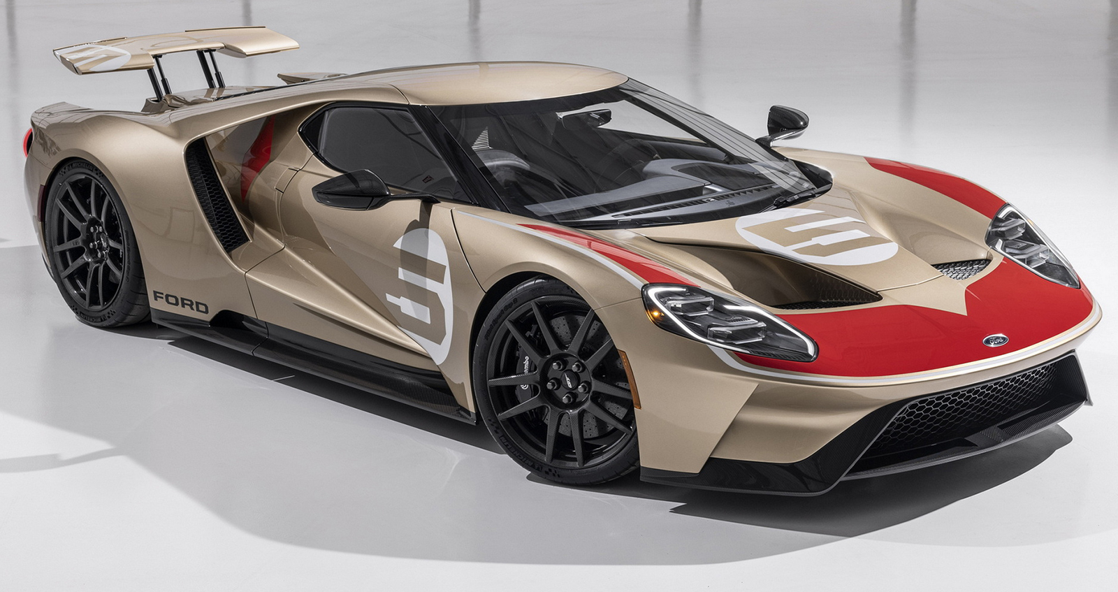 เผยภาพ Ford GT Heritage Edition เฉลิงฉลองแห่งชัยชนะ เฉลิมฉลอง Le Mans ในปี 1966