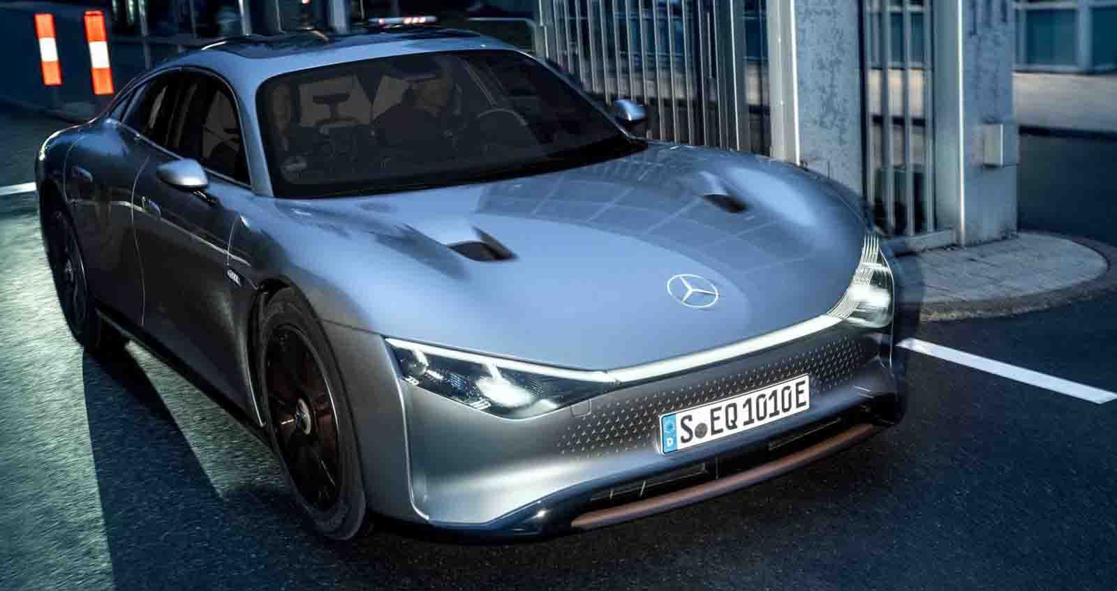 Mercedes-Benz Vision EQXX วิ่งได้ไกล 1,000 กม./ชาร์จ ขณะกำลังทดสอบ