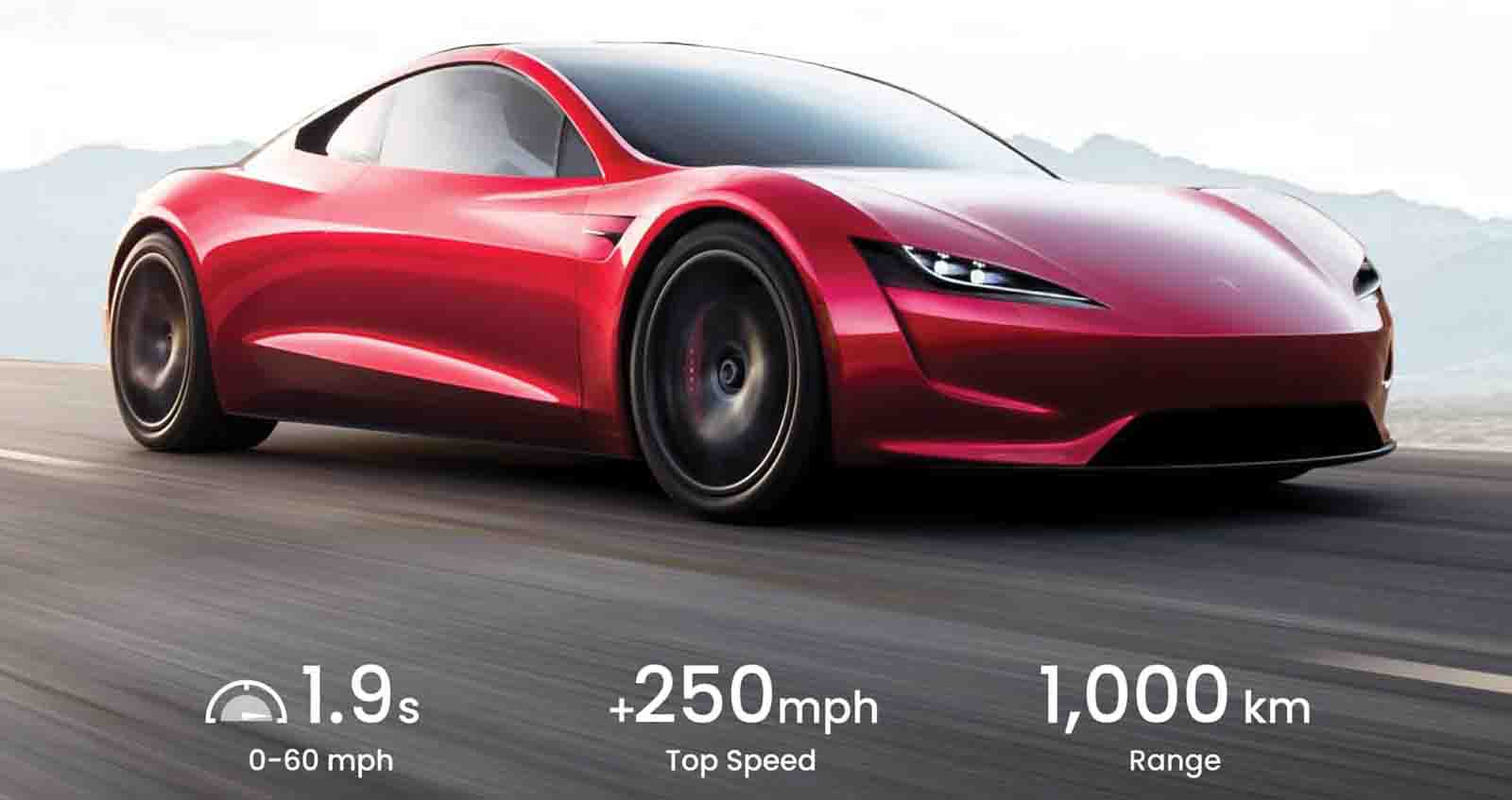 เปิดจองในไทย Tesla Roadster 1,000 กม./ชาร์จโดย ผู้นำเข้าอิสระ Car Loft Auto Import