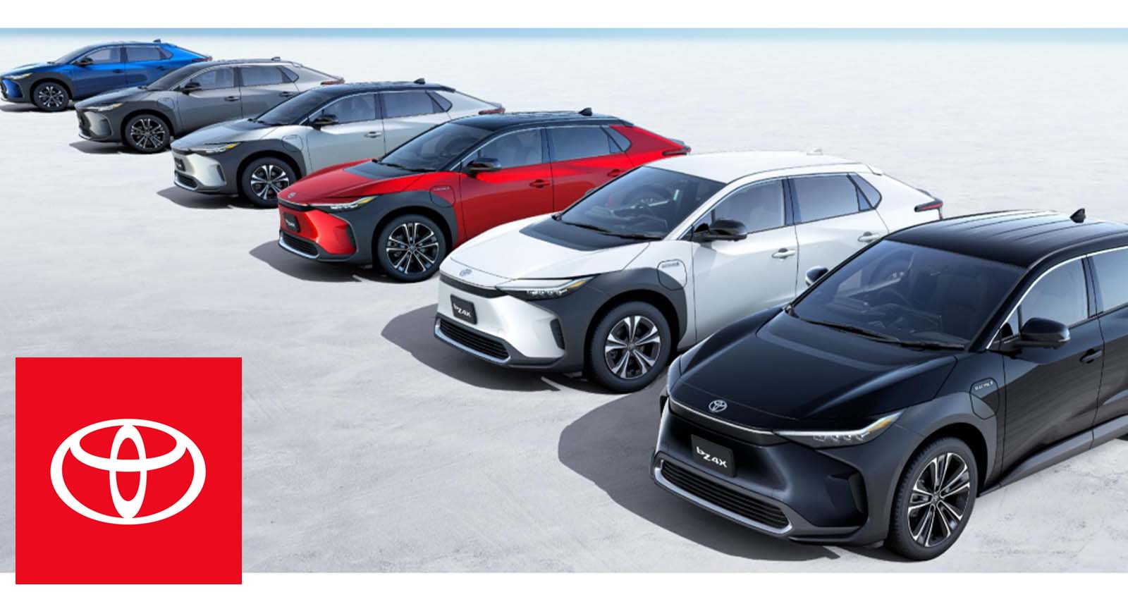 11 สีตัวถัง TOYOTA bZ4X วิ่งได้ 559 กม./ชาร์จ WLTC ราคา 1.61 – 1.74 ล้านบาท ในญี่ปุ่น แบตเตอรี่รักษาความจุ 90% หลังจาก 10 ปี