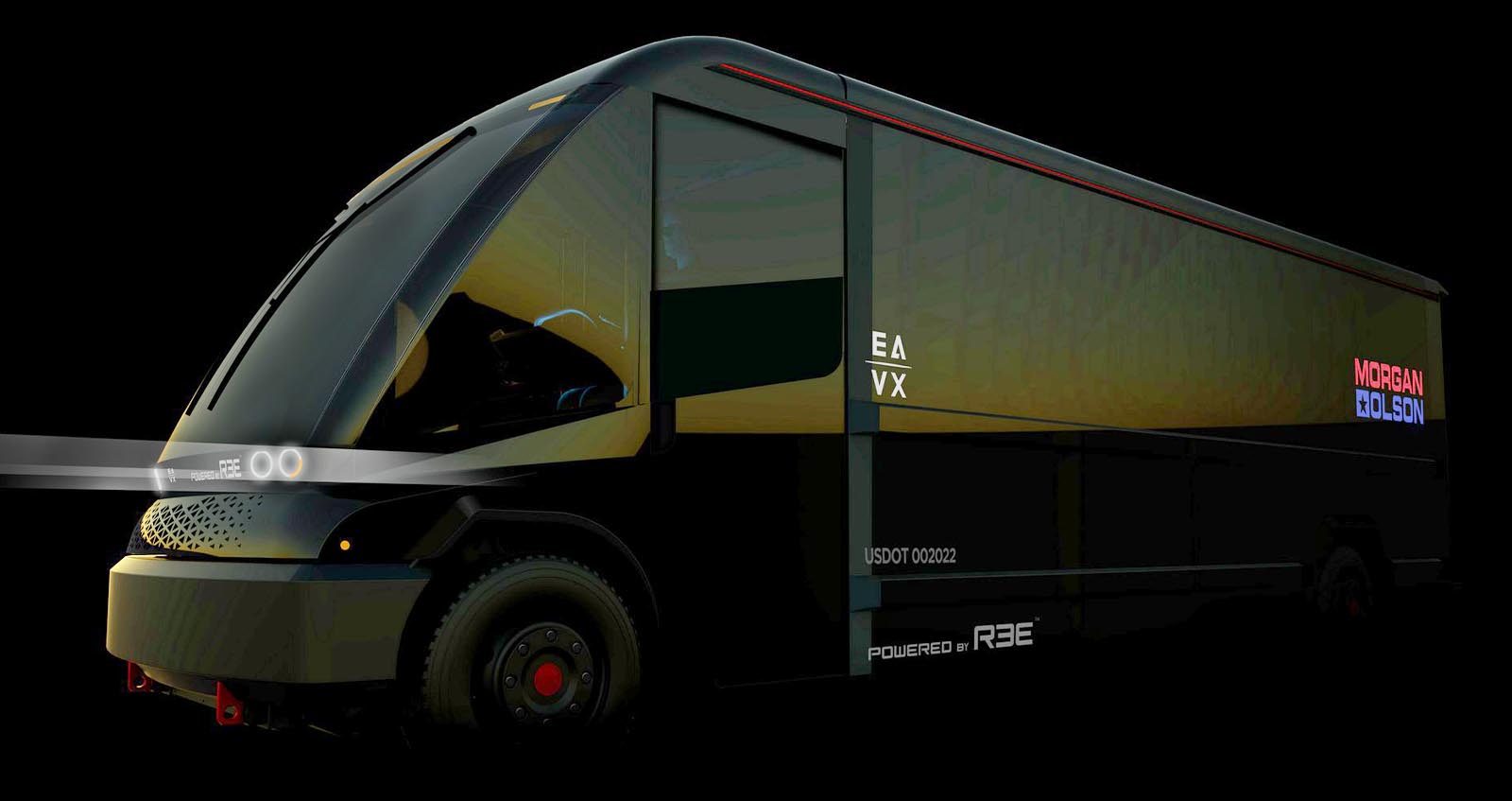 EAVX และ REE Automotive รถตู้ไฟฟ้า 595 กม./ชาร์จ เตรียมเปิดตัวในสหรัฐฯ