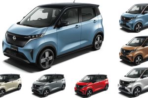 15 สีตัวถัง Nissan Sakura EV ใหม่ 180 กม./ชาร์จ WLTC ราคา 611,000 บาท ในญี่ปุ่น