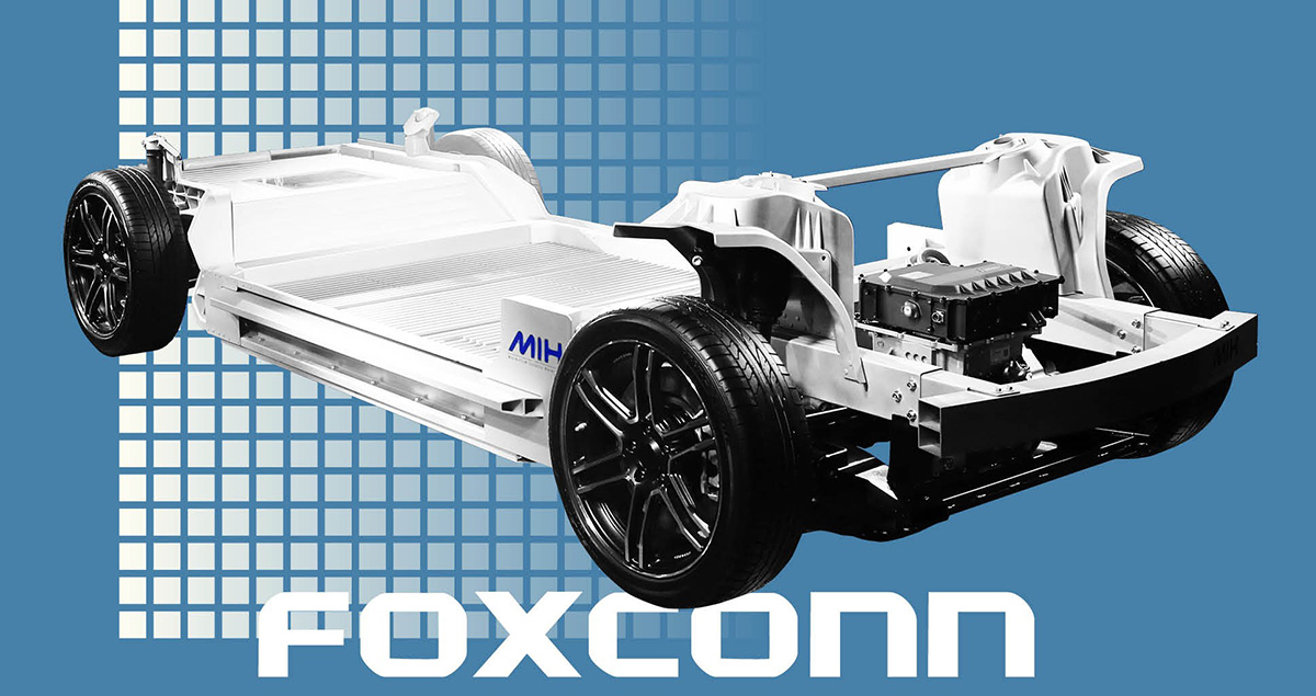 Foxconn MIH EV Open Platform แพลตฟอร์มรถยนต์ไฟฟ้า รองรับรถยนต์หลากหลาย
