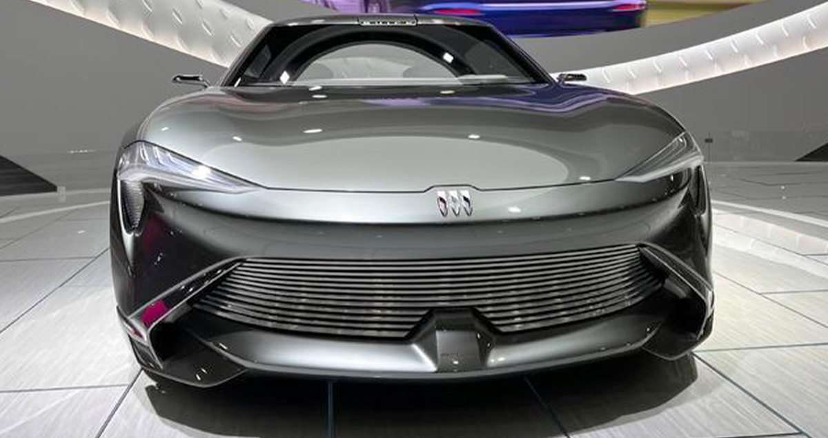 ภาพคันจริง Buick Wildcat EV สปอร์ตคูเป้ ต้นแบบรถยนต์ไฟฟ้า ในงาน Detroit Auto Show 2022