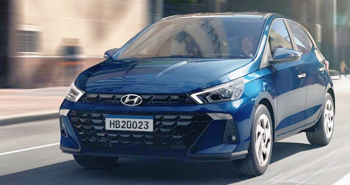 Hyundai HB20 Facelift 1.0L 118 แรงม้า ราคา 533,000 บาท ในบราซิล