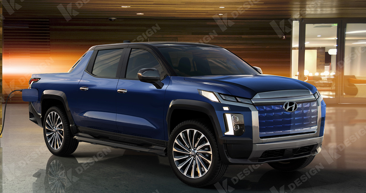 Hyundai Palisade EV Truck กระบะไฟฟ้าในจินตนาการ