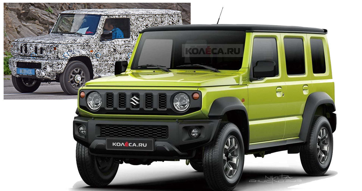 ทดสอบวิ่ง Suzuki Jimny ไฮบริด 5 ประตู ใหม่ ก่อนขายปีหน้า