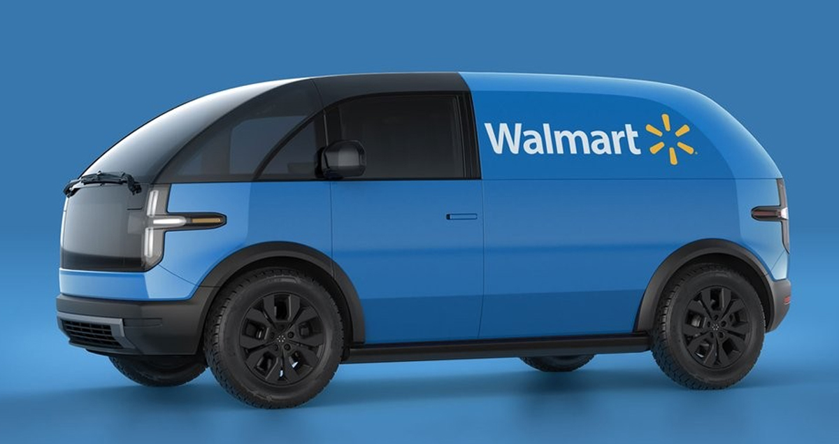 Walmart สั่งซื้อ Canoo ไฟฟ้ากว่า 4,500 คัน เพื่อใช้ในงานขนส่ง
