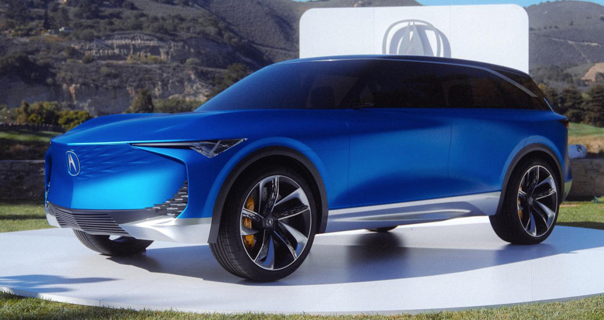 ภาพคันจริง Acura Precision EV Concept SUV ไฟฟ้าต้นแบบของแบรนด์ เปิดตัวปี 2024