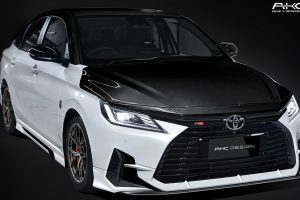 TOYOTA YARIS ATIV AKC DESIGN ชุดแต่งพิเศษ ฝีมือคนไทย ในจินตนาการ