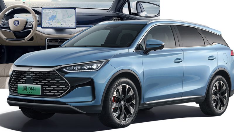 BYD TANG DM-i ปลั๊กอินไฮบริด ราคาในจีน 882,000 – 1,079,000 บาท วิ่งไฟฟ้า 112 – 200 กม.