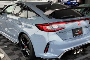 เผยภาพ Honda Civic Type R FL5 สีเทา Sonic Grey แต่งพิเศษจากโรงงาน ในญี่ปุ่น