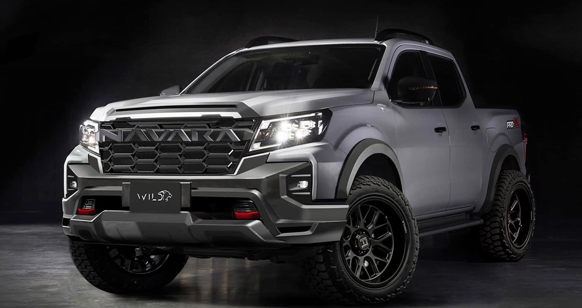 ชุดแต่ง Nissan Navara WILD ฝีมือของคนไทย พร้อมเปิดตัวเร็วๆนี้