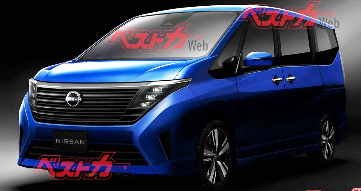 Nissan Serena MINI VAN โฉมใหม่ เตรียมเปิดตัวในญี่ปุ่น คาดใช้ขุมพลัง 1.5T e-POWER