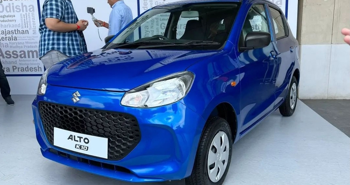 ภาพคันจริง Suzuki Alto K10 1.0L 66 แรงม้า ราคา 178,000 – 261,000 บาท  ในอินเดีย