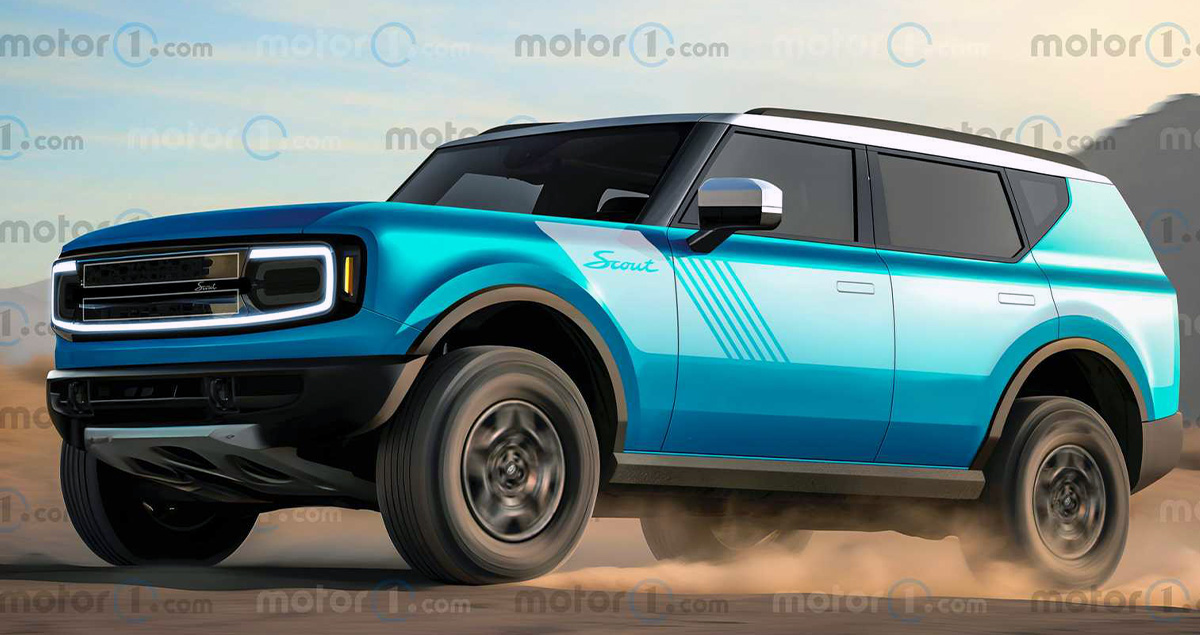 VW Scout SUV ไฟฟ้าคันโต เตรียมขายสหรัฐฯ แข่งขัน Rivian R1S และ GMC Hummer EV SUV